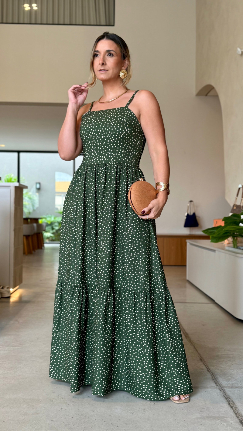 Vestido Longo Alcinha Day