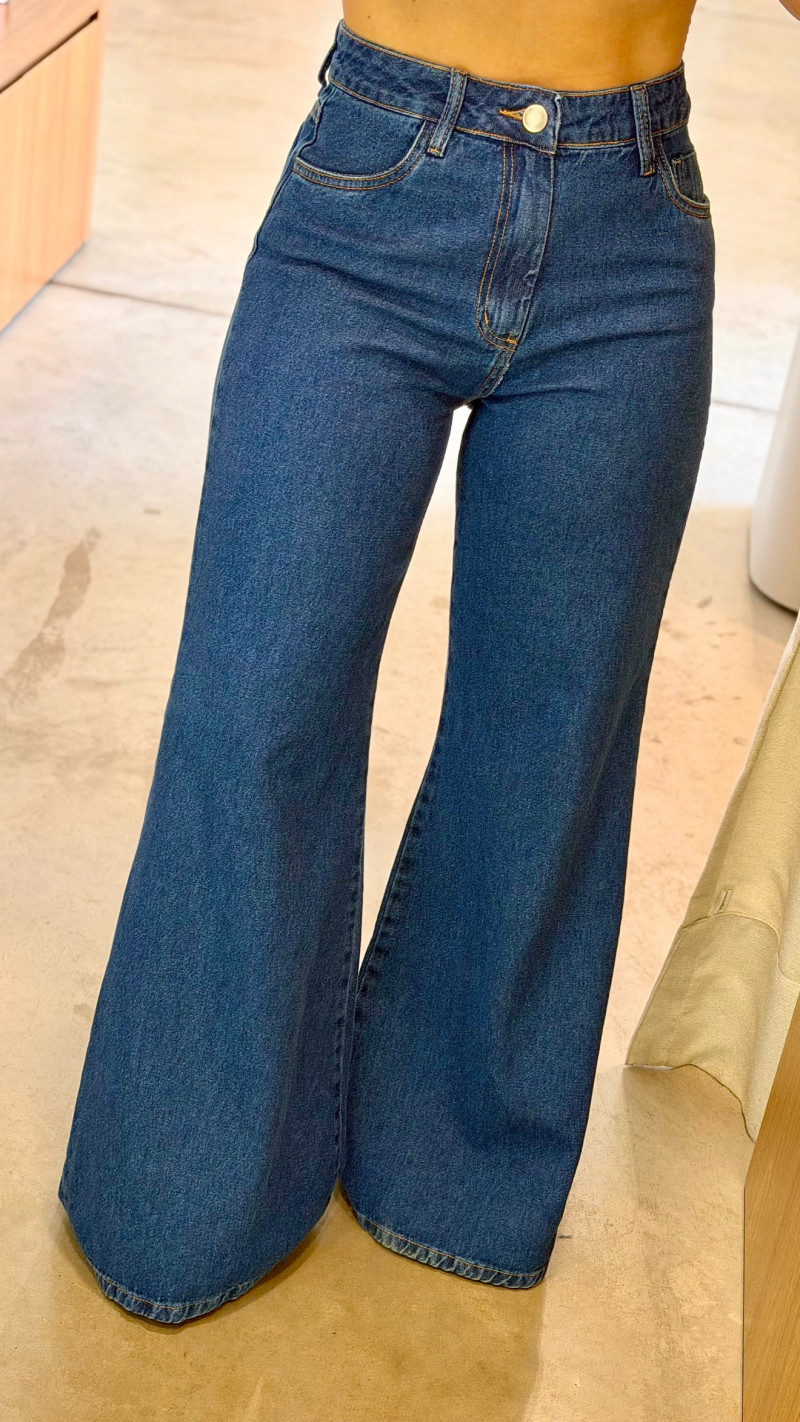 Calça jeans Max Flare Manu