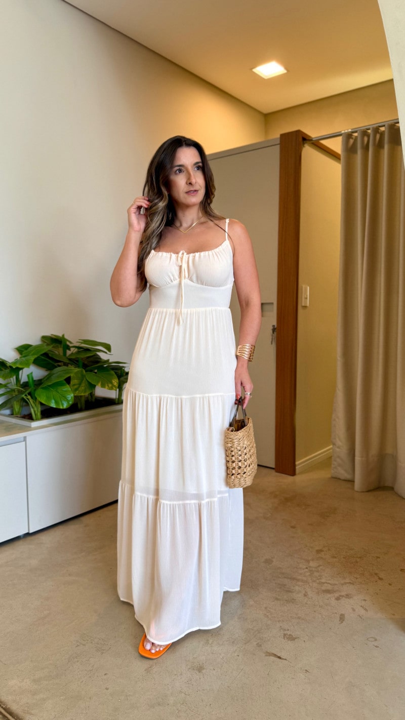 Vestido Longo Alcinha Sara