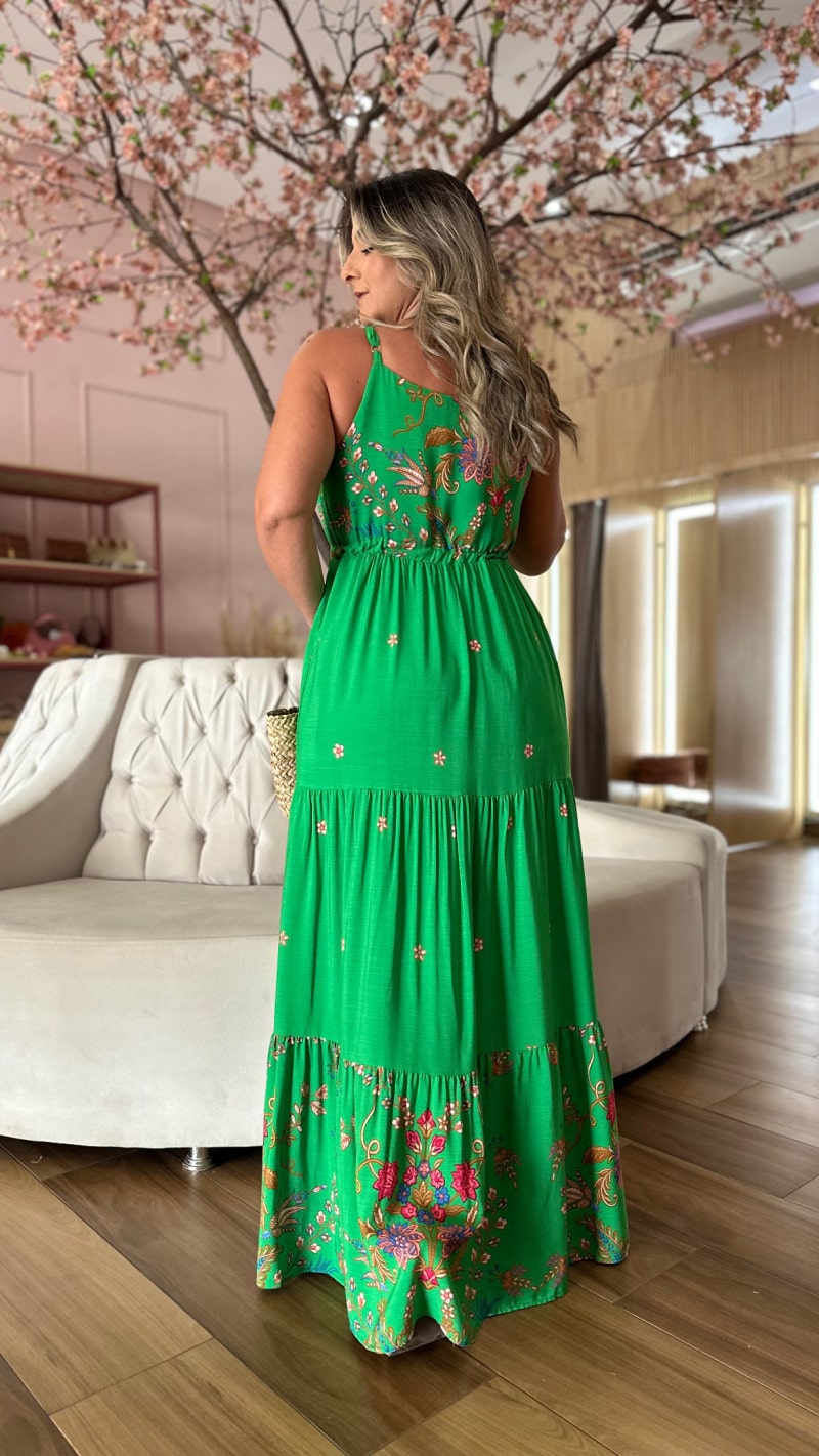 Vestido Longo Alcinha Loreta