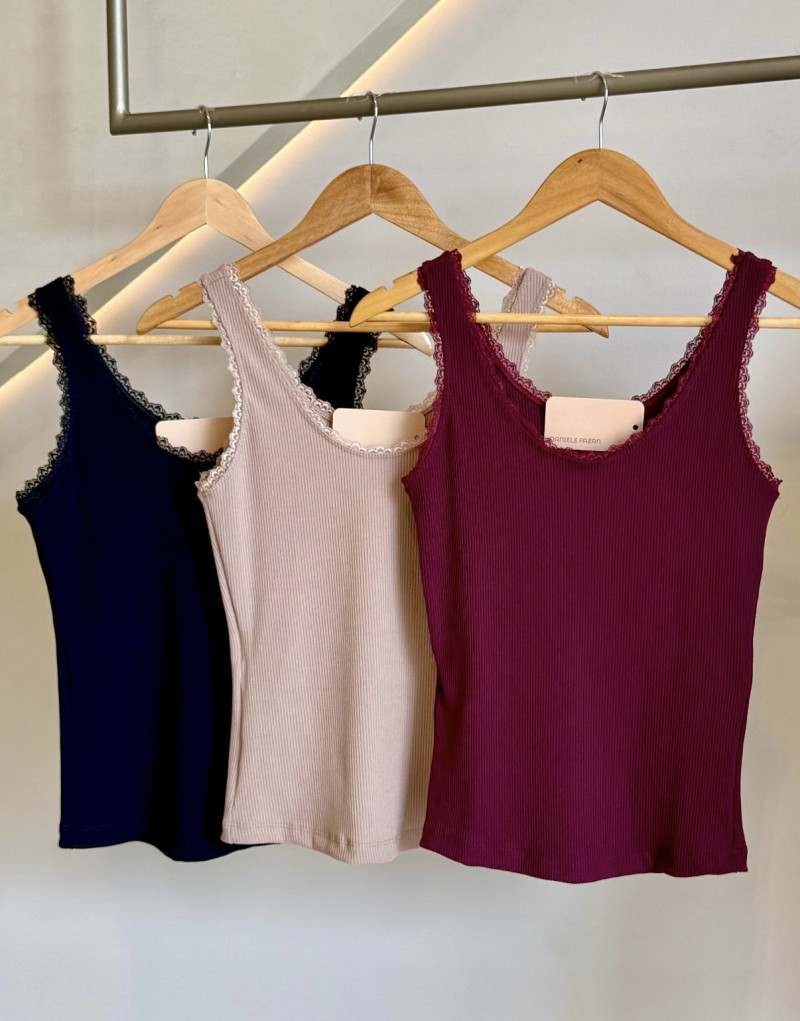 Blusa Canelada Alcinha Dri