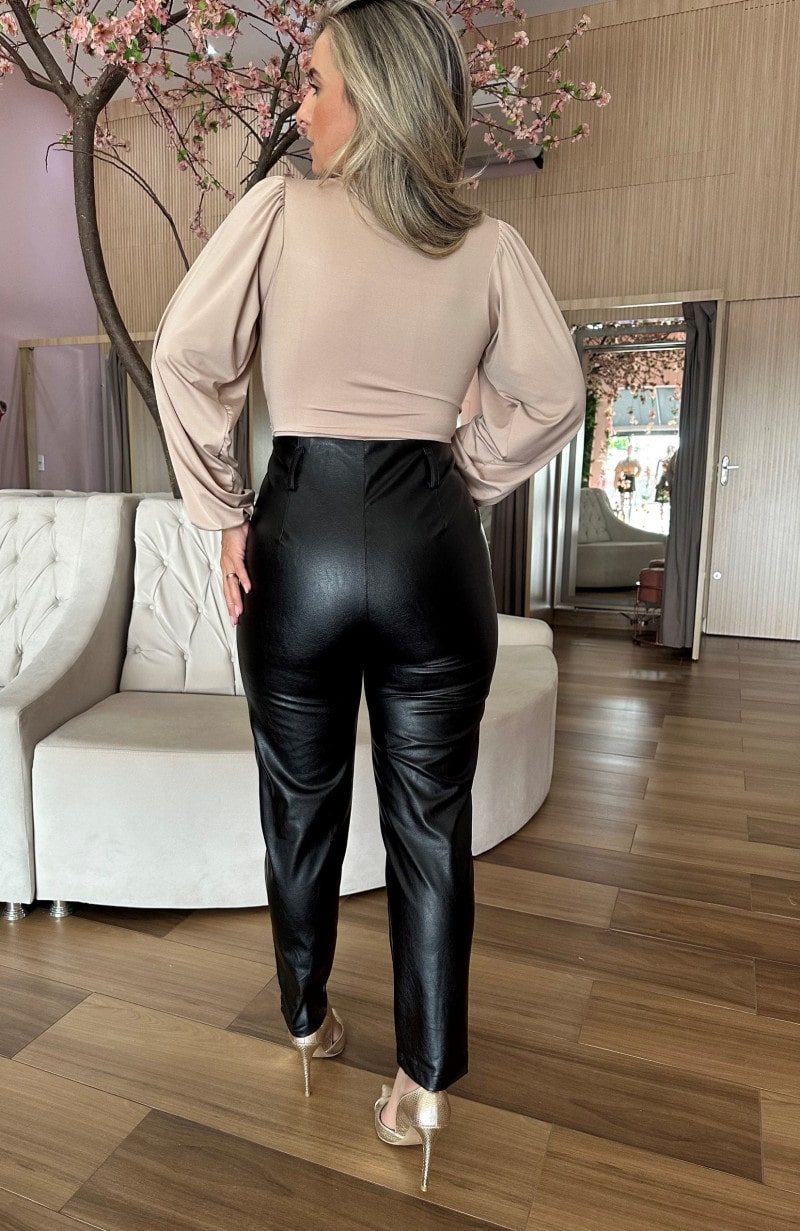 Calça Couro Nathalie