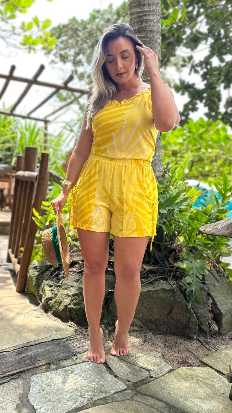 Conjunto Short E Blusa Deise