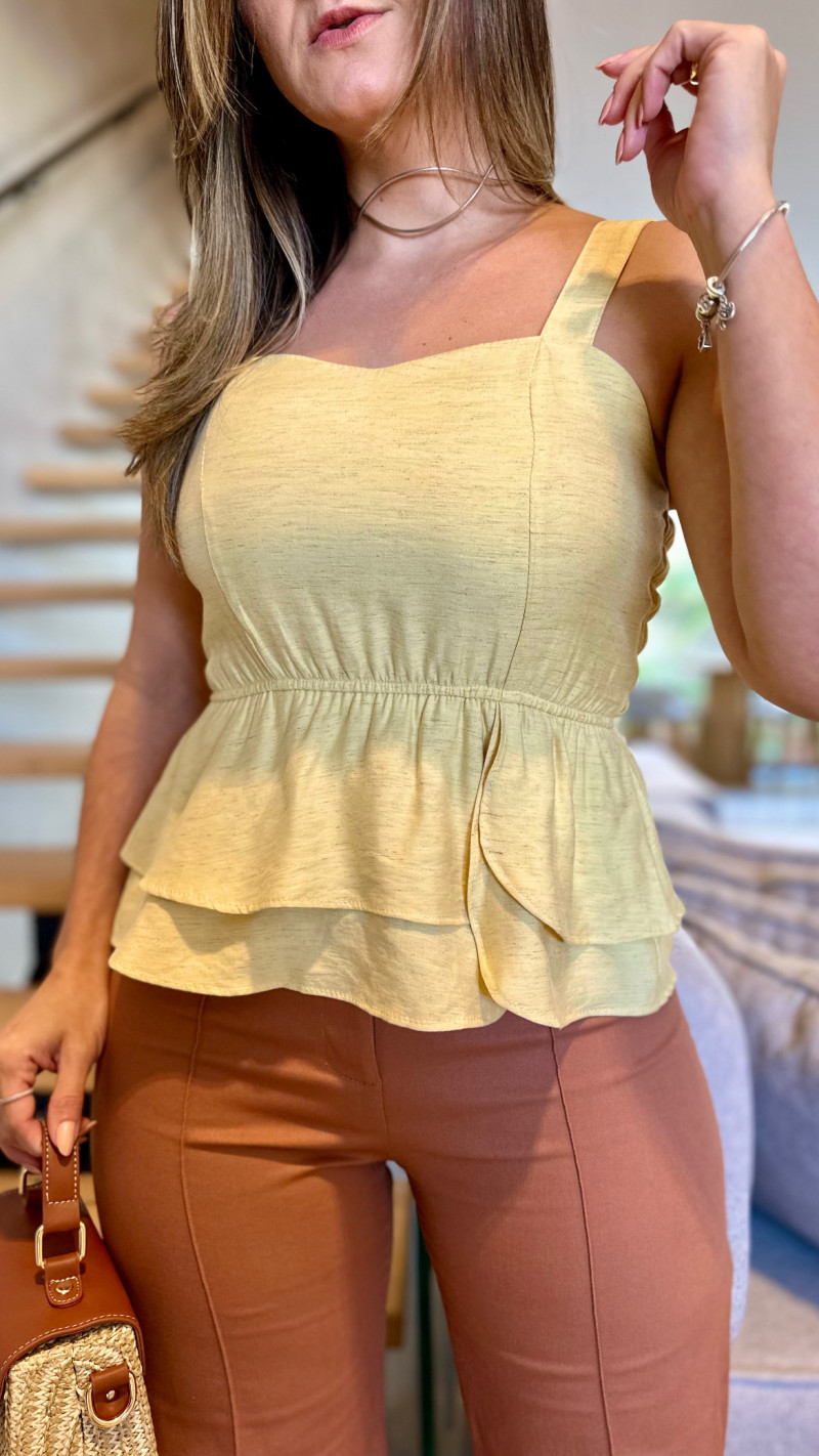 Blusa Peplun Larissa
