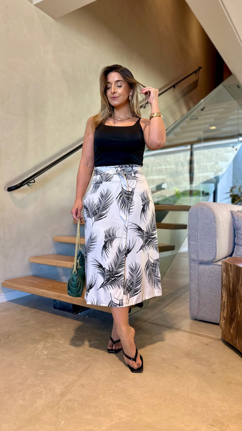 Saia Midi Jade