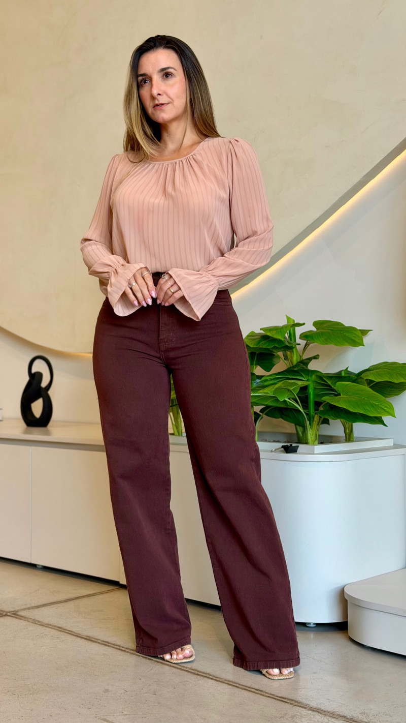 Blusa Chifon Ágatha