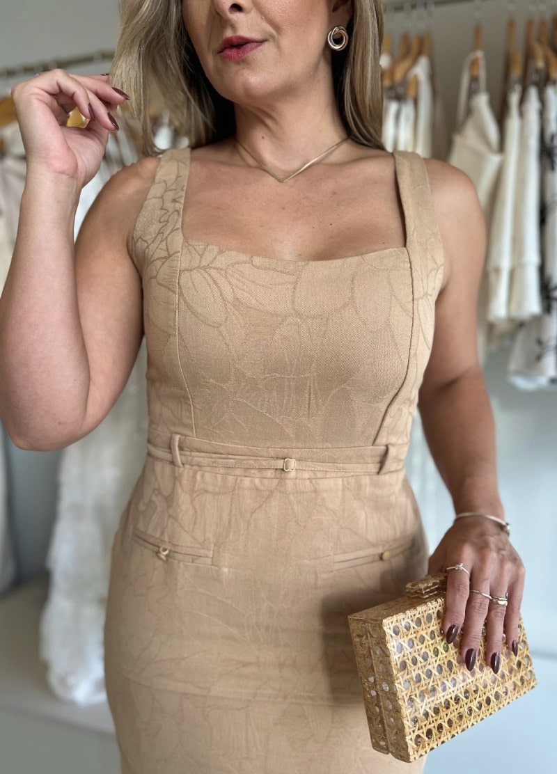 Vestido Linho Amira