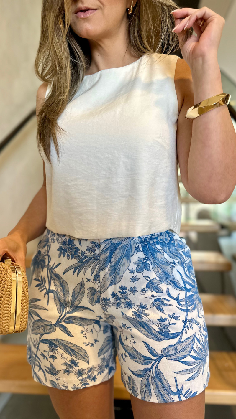 Conjunto Cropped E Short Marcela