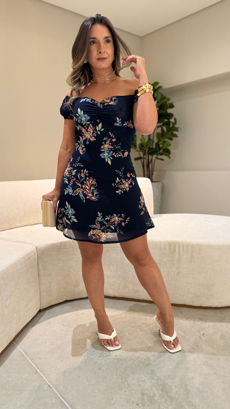 Vestido Ombro a Ombro Alana