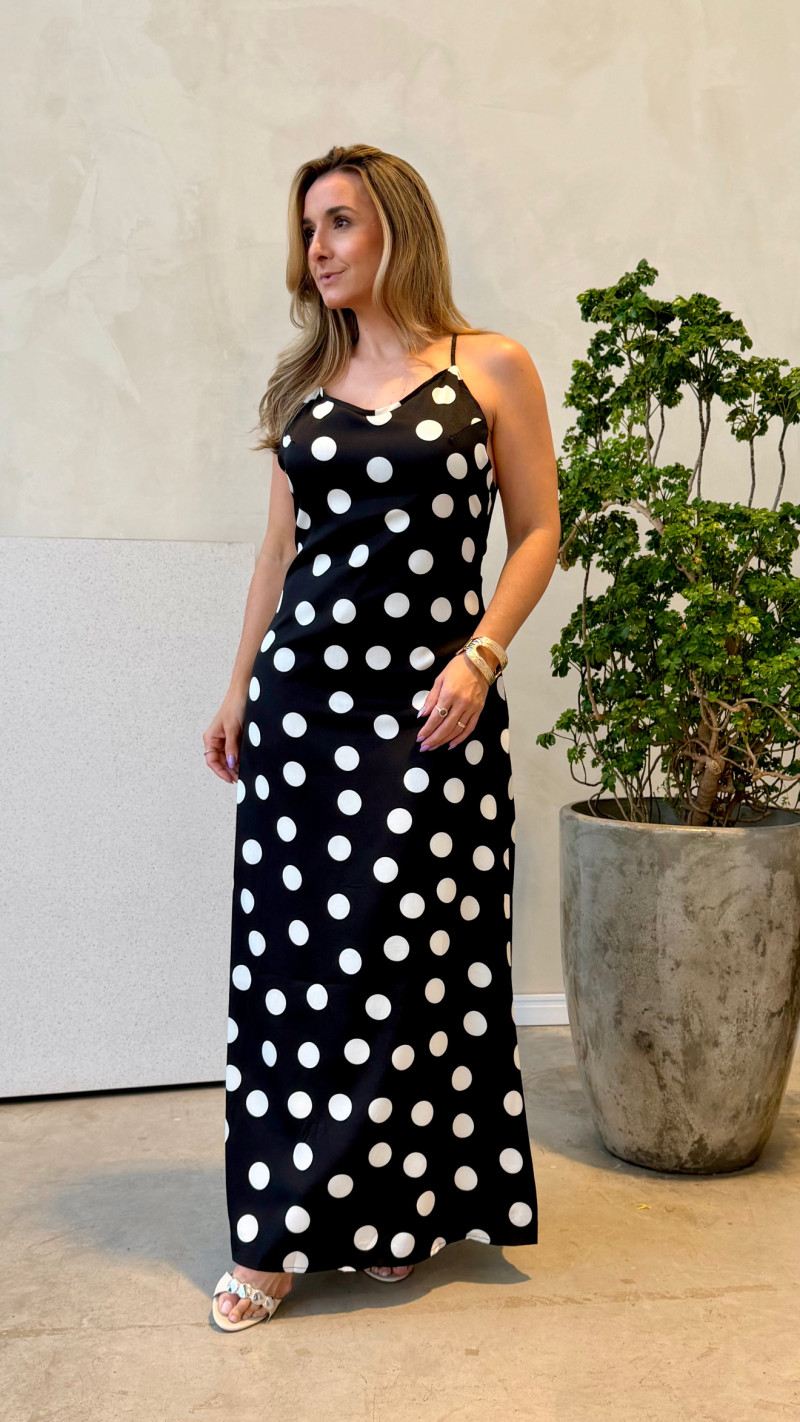 Vestido Poá Ana 