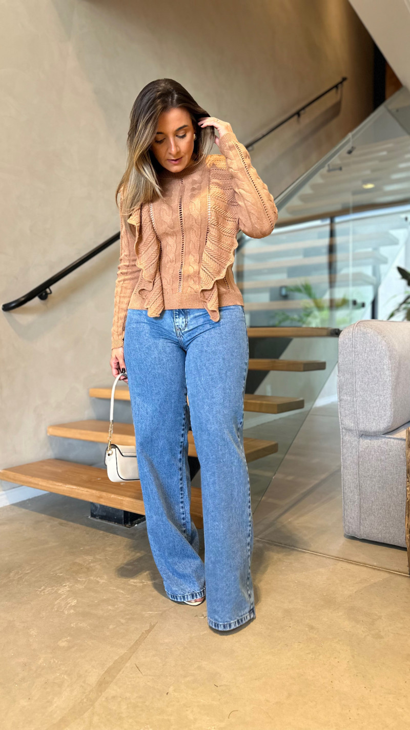 Blusa Tricot Modal Helô