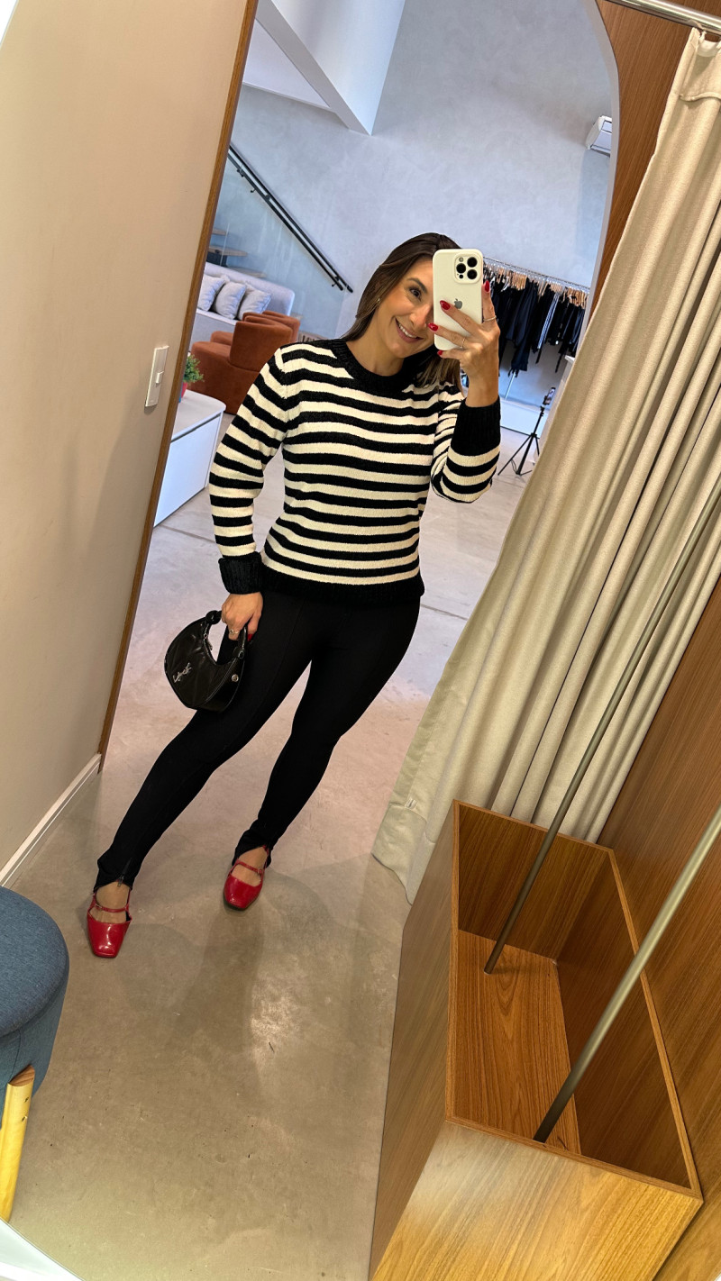 Blusa Manga Longa Tricot Mayra