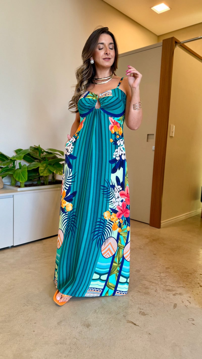 Vestido Longo Alcinha Adriele