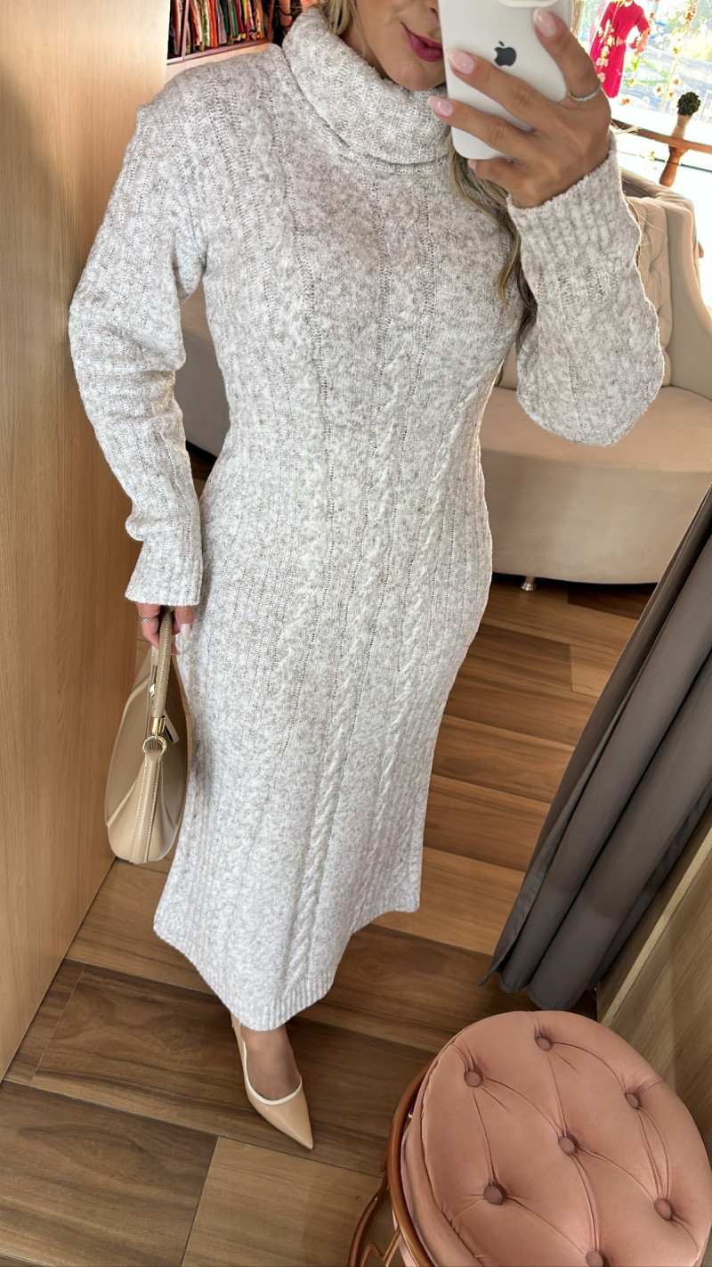 Vestido Tricot Anastácia