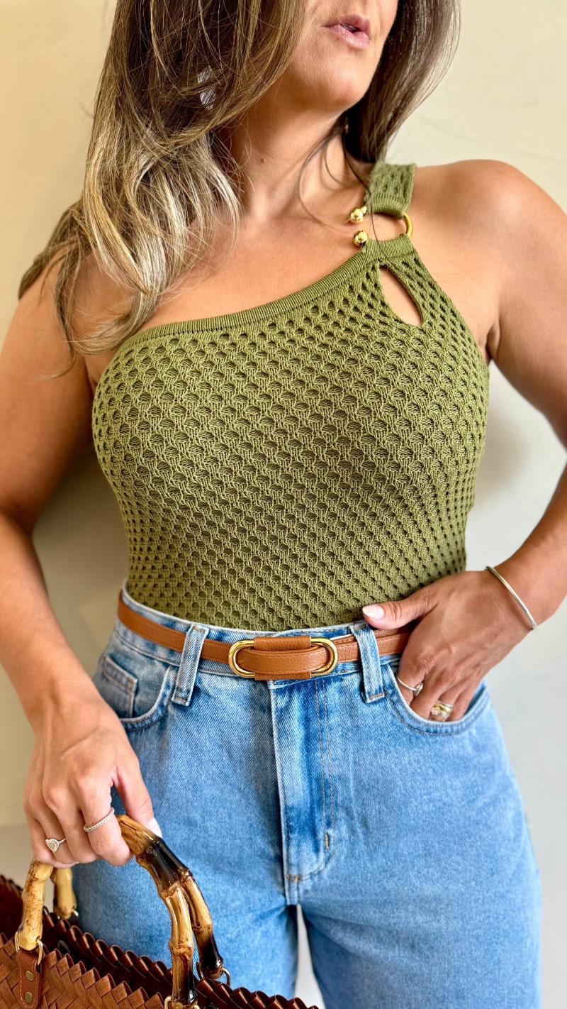 Cropped Tricot Modal Nula Manga Flay