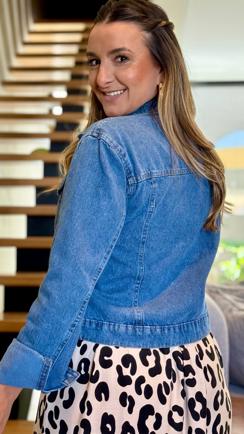 Jaqueta Jeans Rebeca