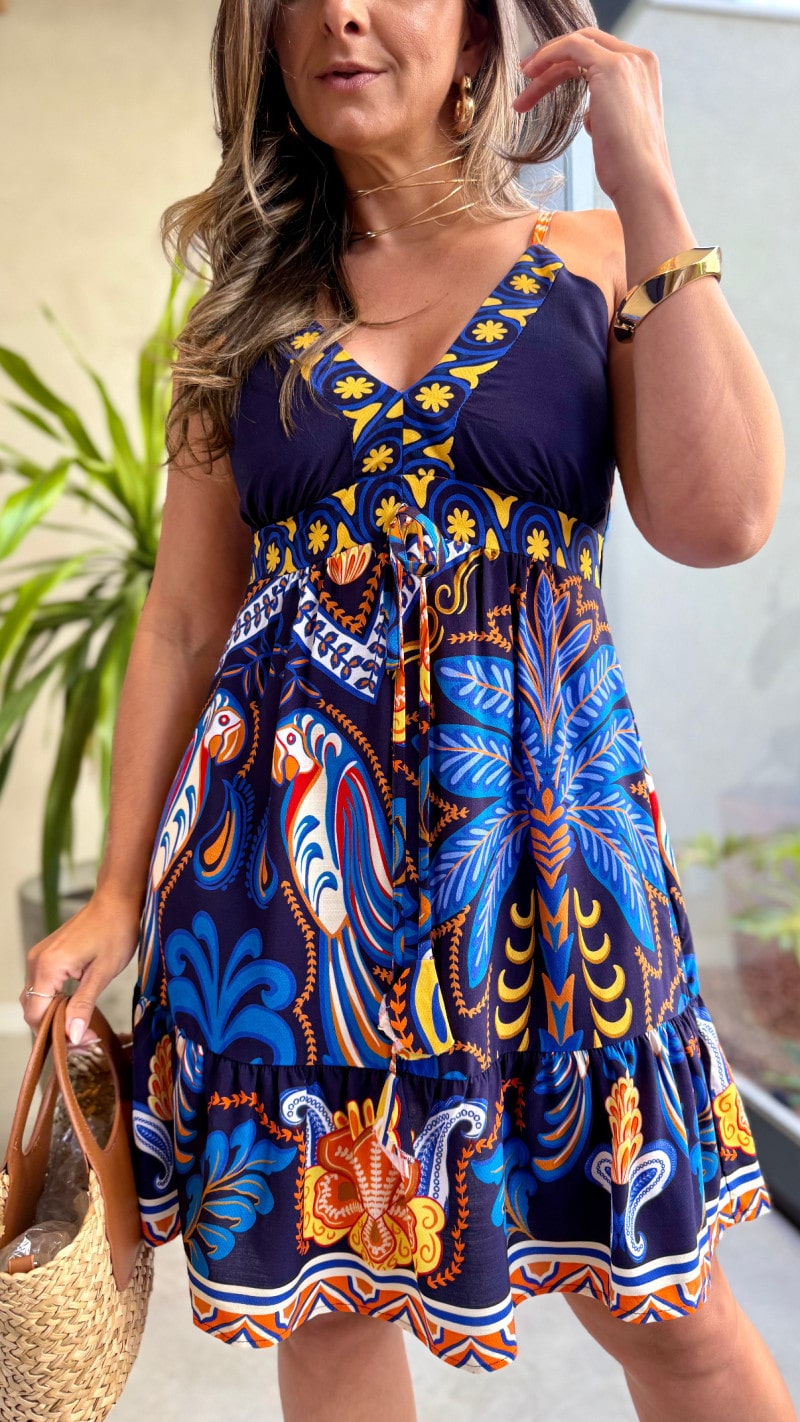 Vestido Curto Alcinha Naila