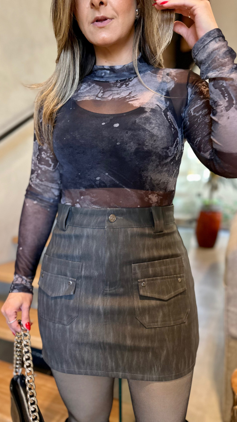 Blusa Tule Cacharrel Bia