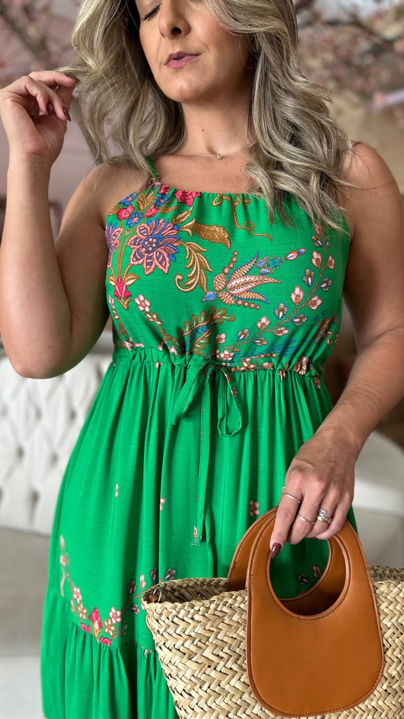 Vestido Longo Alcinha Loreta