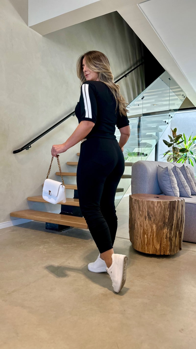 Conjunto Blusa E Calça Moletinho Demi