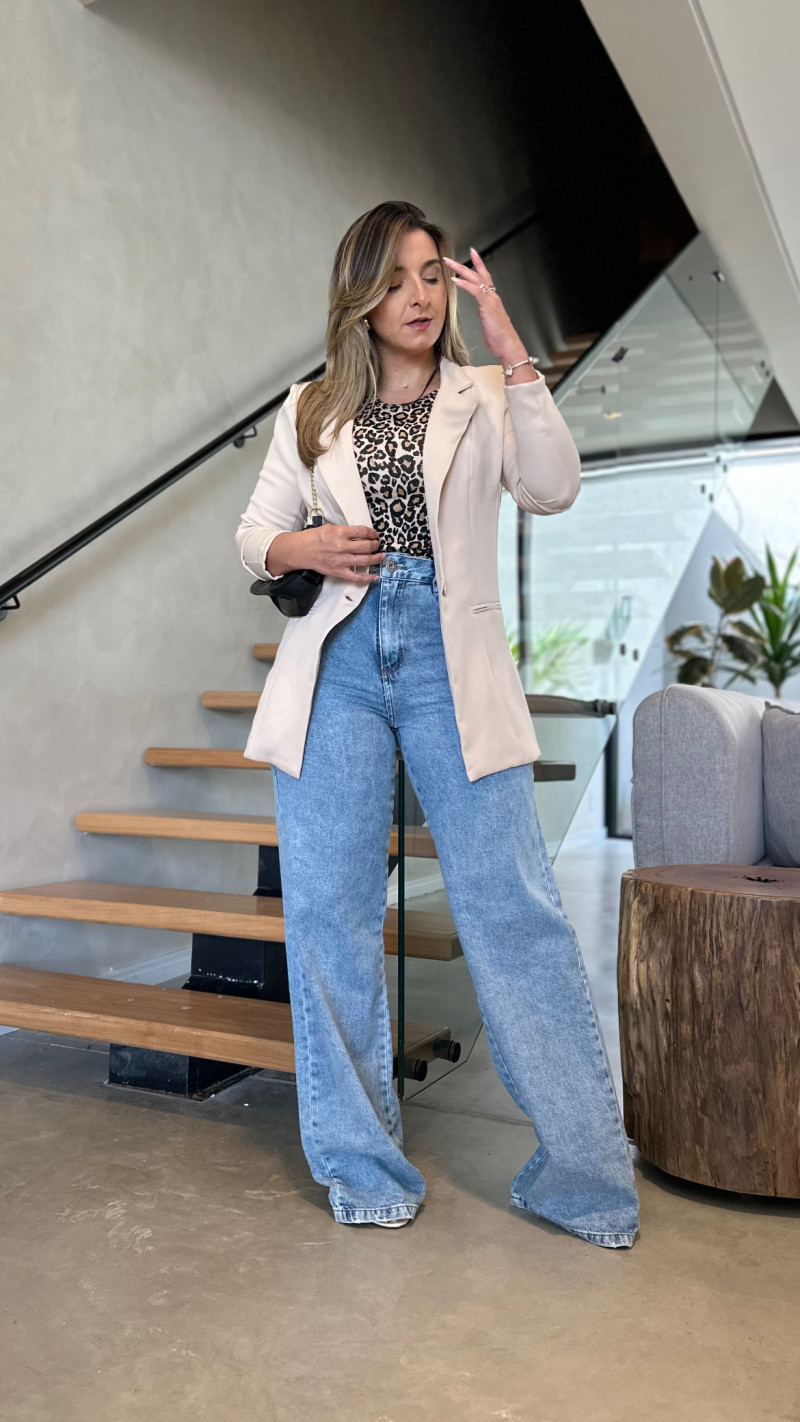 Max Blazer Alfaiataria Com Ombreira