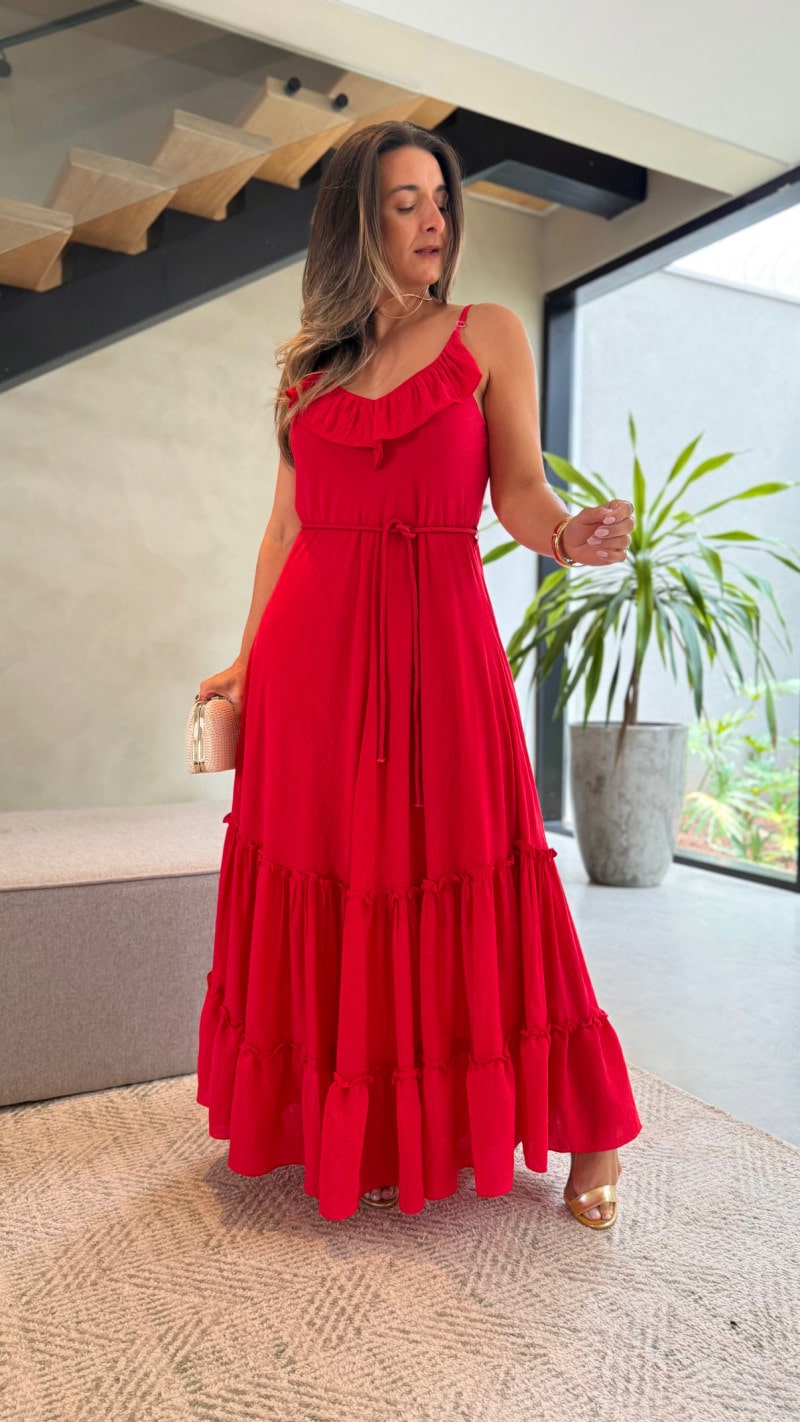 Vestido Longo Alcinha Lorena