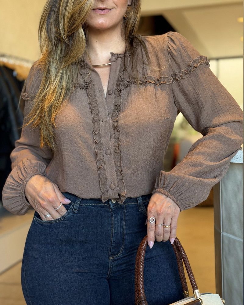 Camisa Manga Longa Ingrid