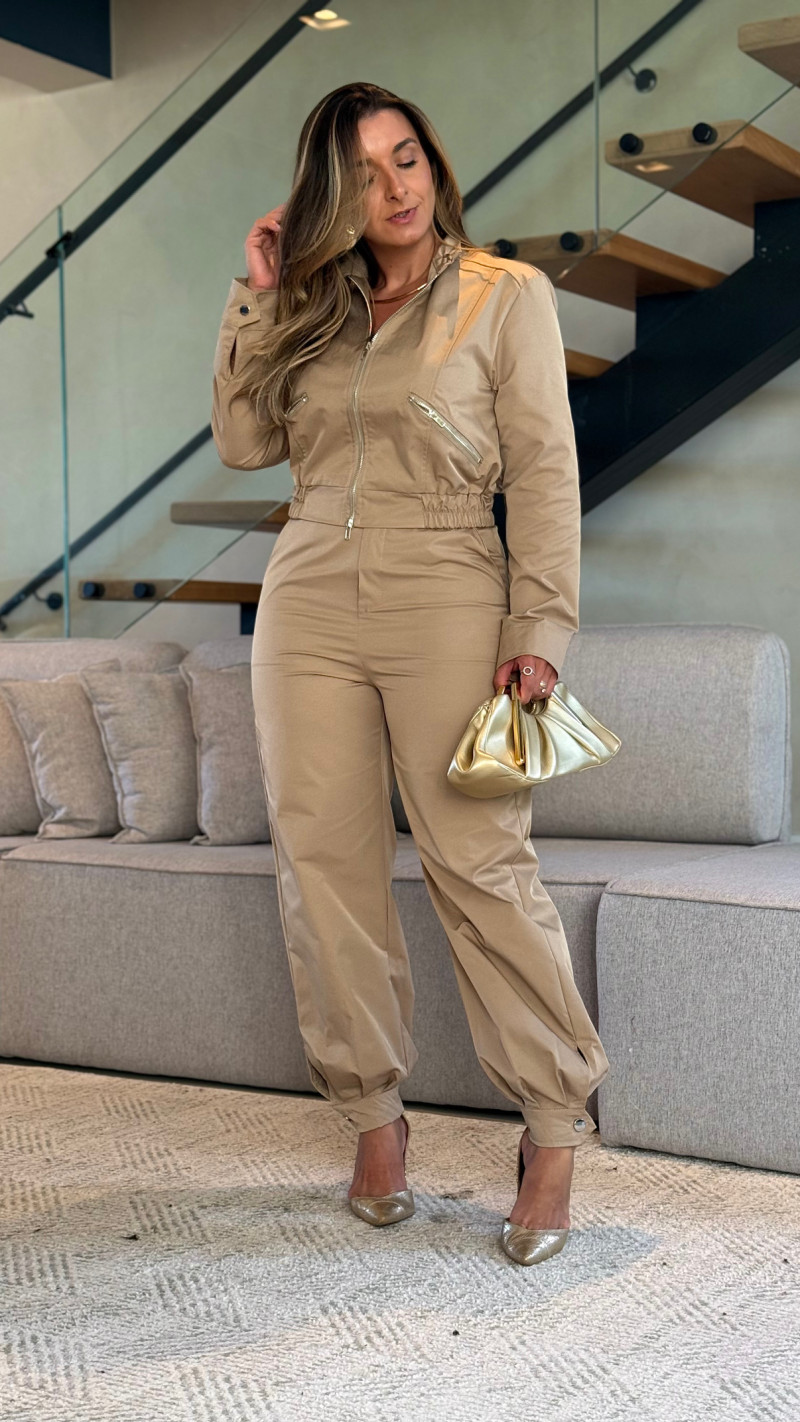 Conjunto Jaqueta E Calça Gabi