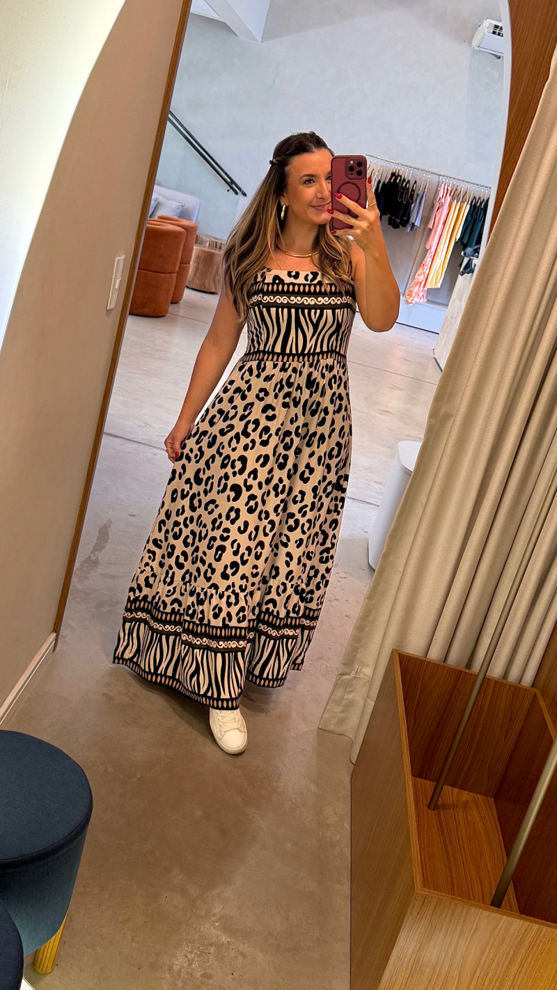 Vestido Longo Alcinha Evelyn