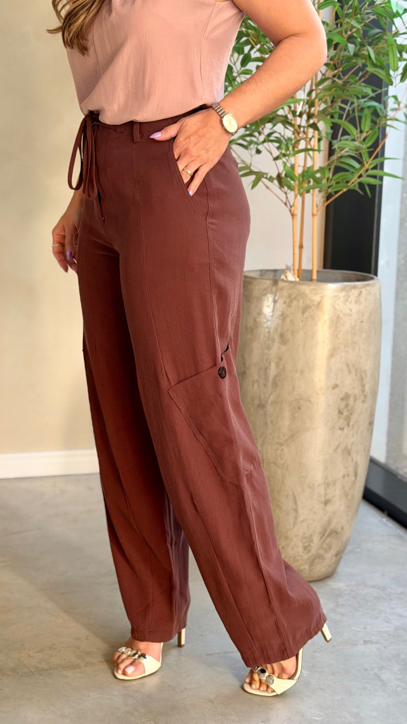 Calça C/ Cordão Jaqueline 