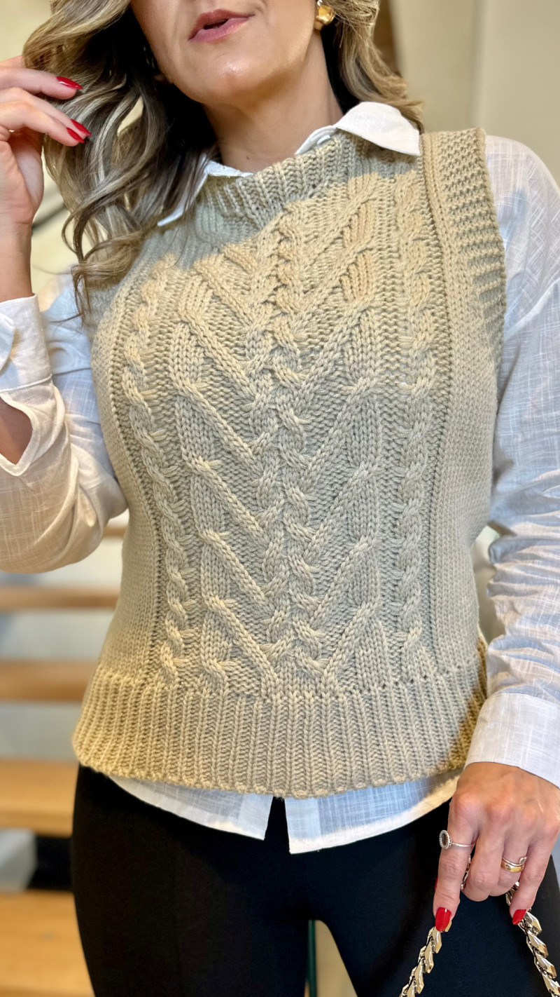 Colete Tricot Laura