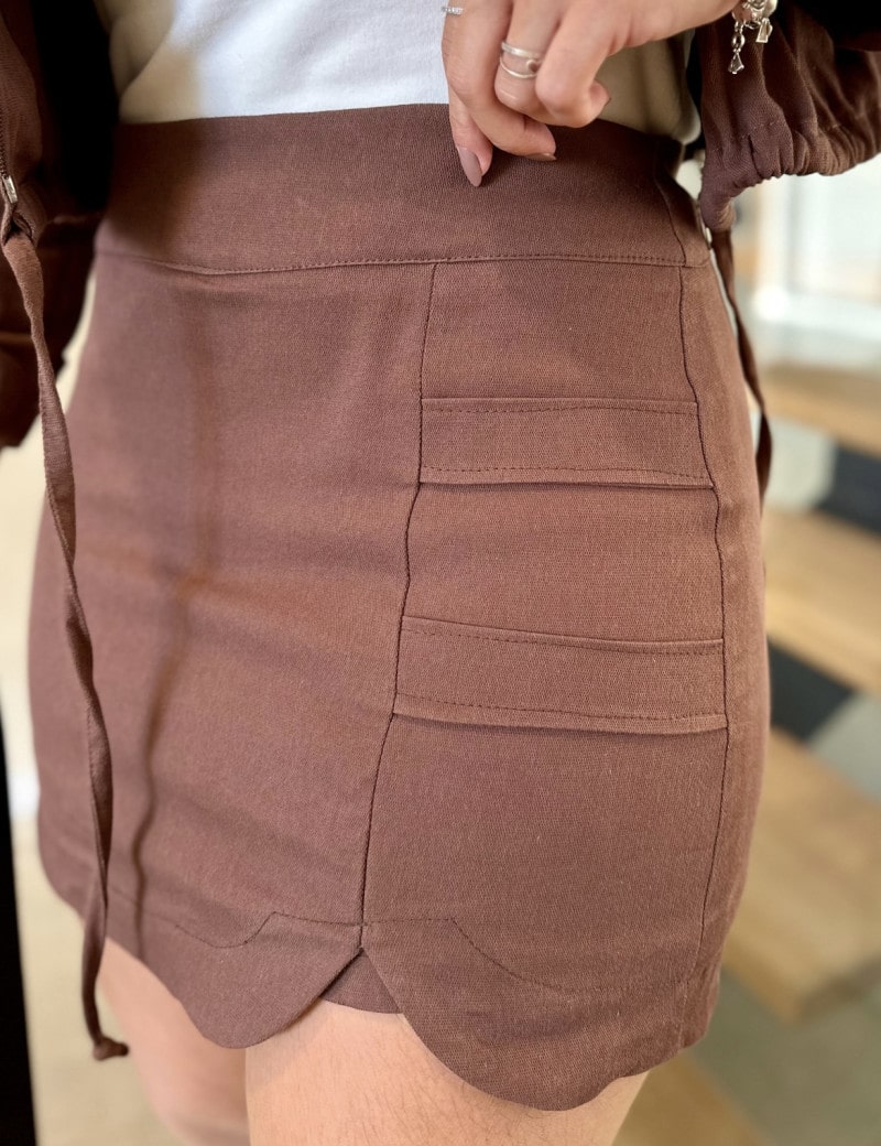 Conjunto Jaquetinha e Shortsaia Verônica