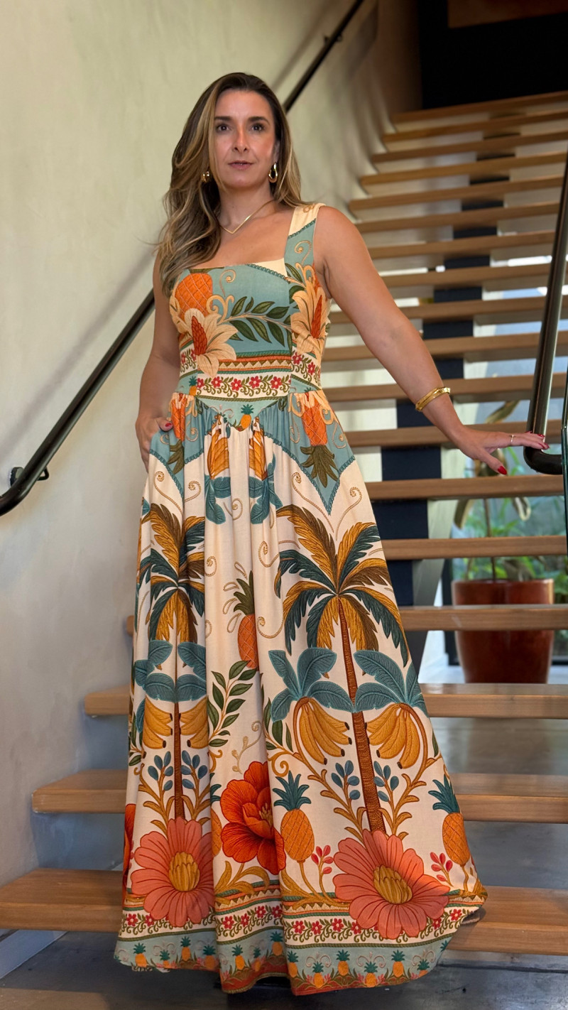 Vestido Alça Longo Joice