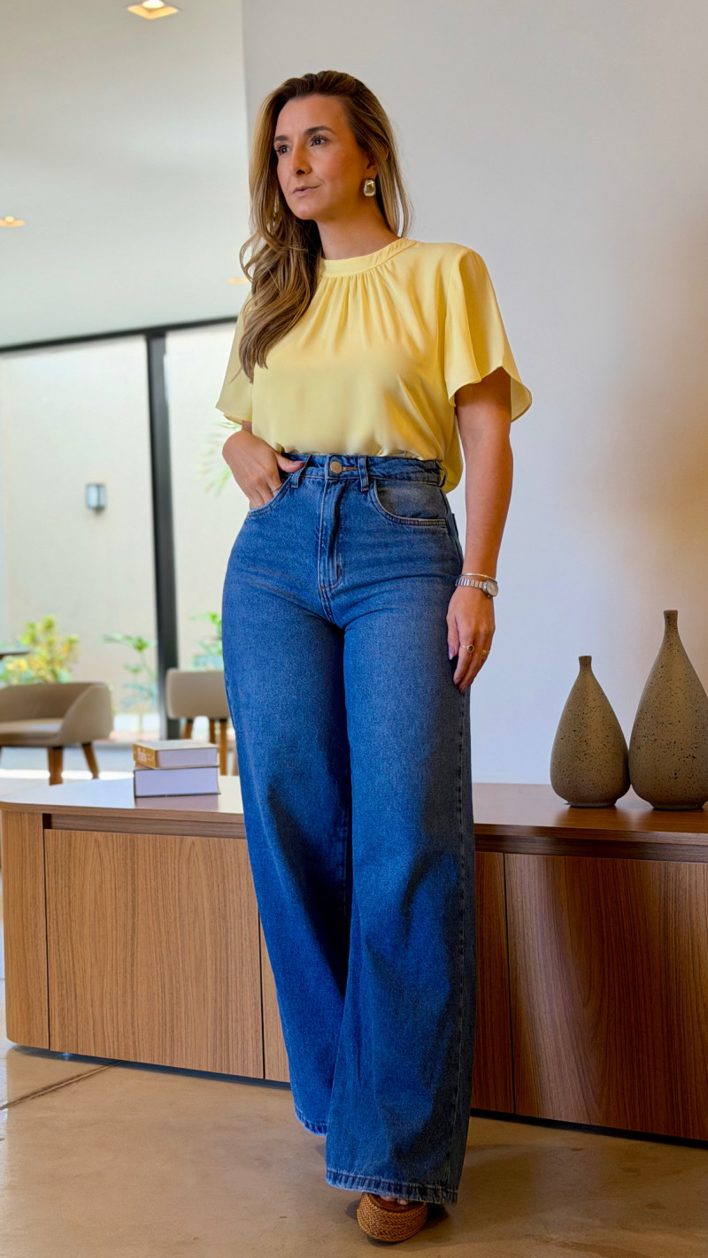 Blusa Manga Flare Larissa