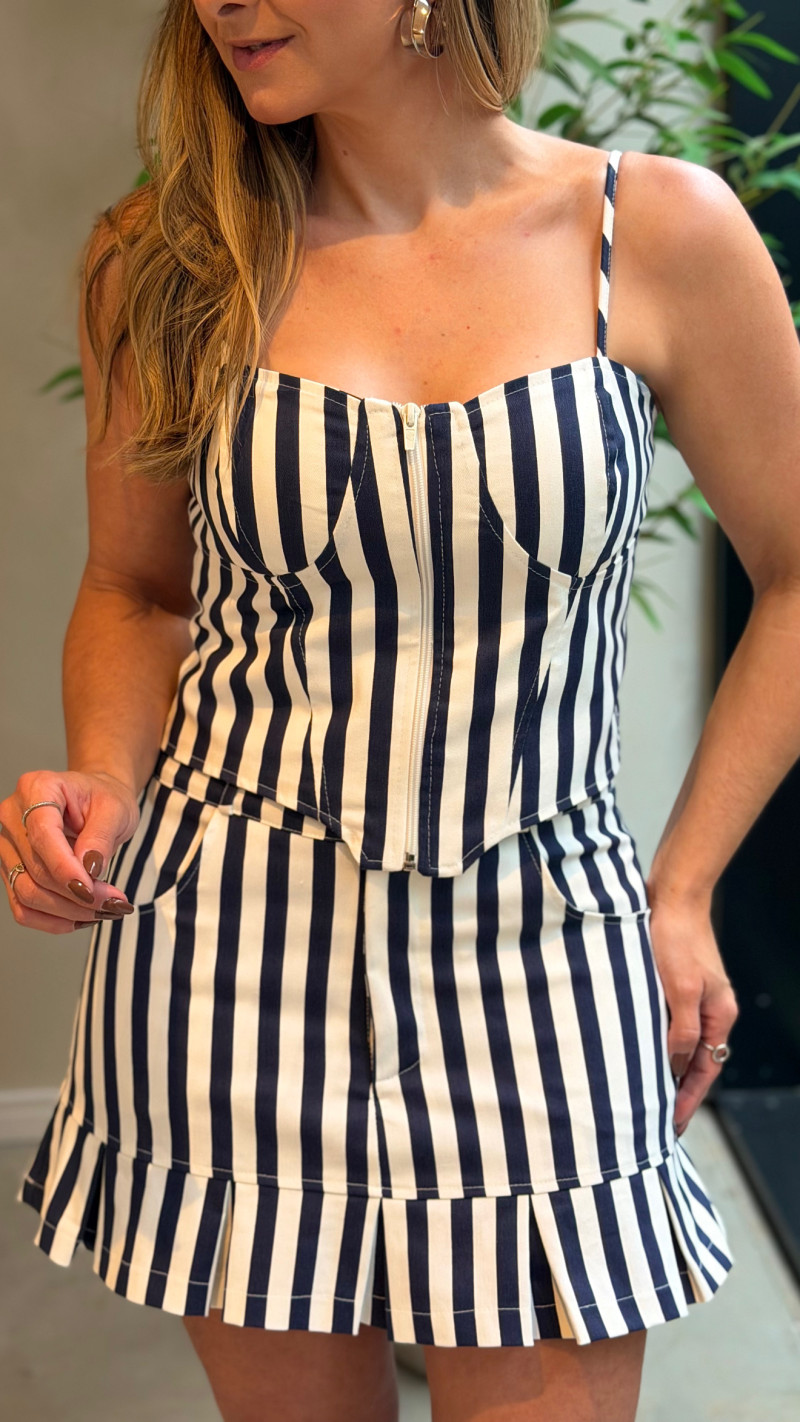Conjunto Corset E Shortsaia Melinda 