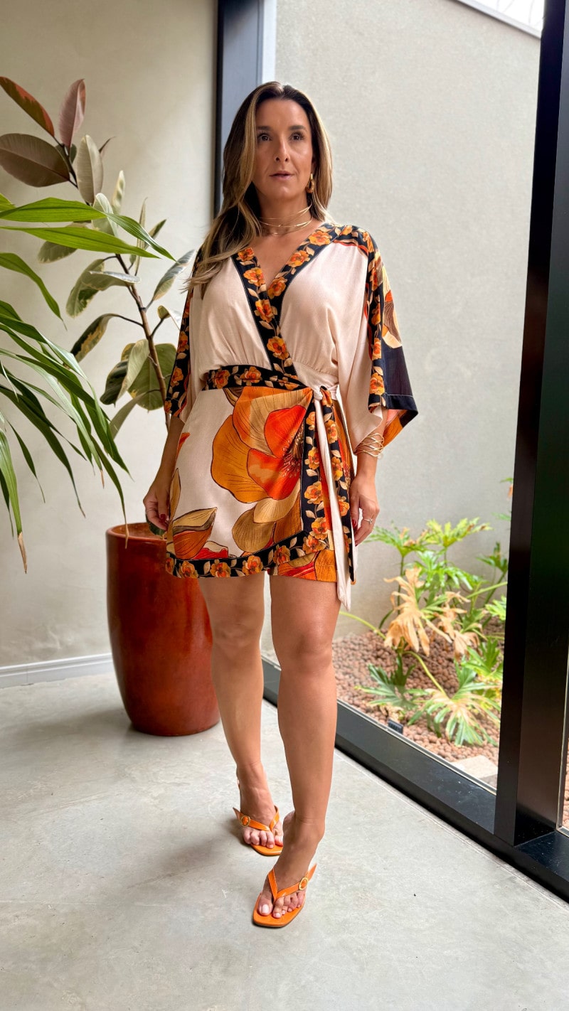 Macaquinho Shortsaia Sabrina