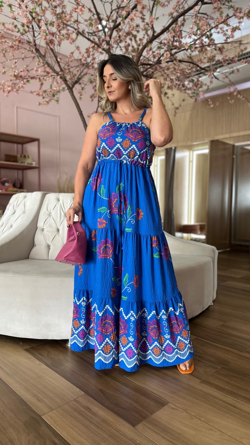 Vestido Longo Alcinha Loreta