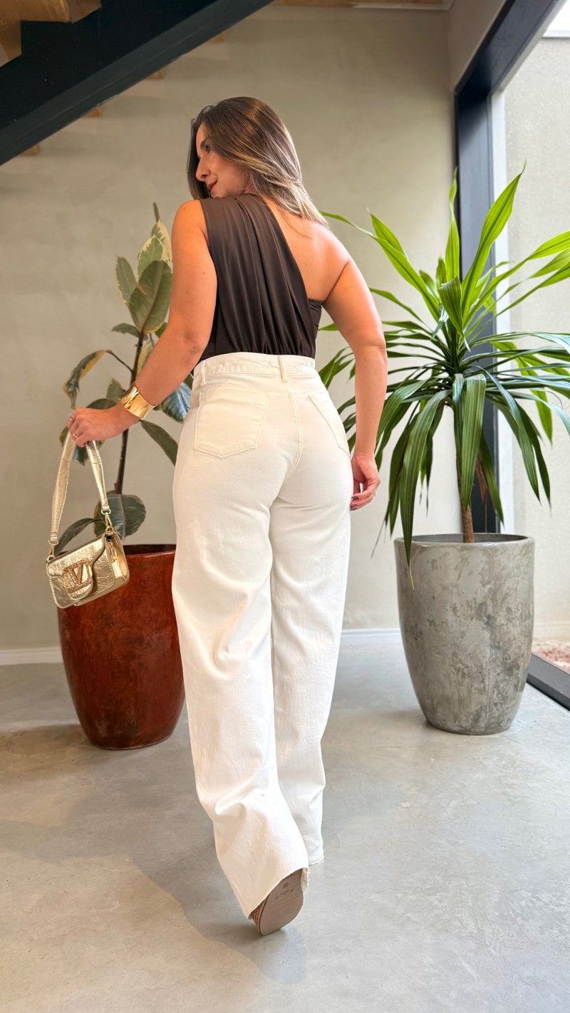 Calça Jeans Wide Leg Jade