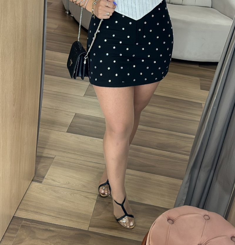 Shortsaia Cine-Preto-G