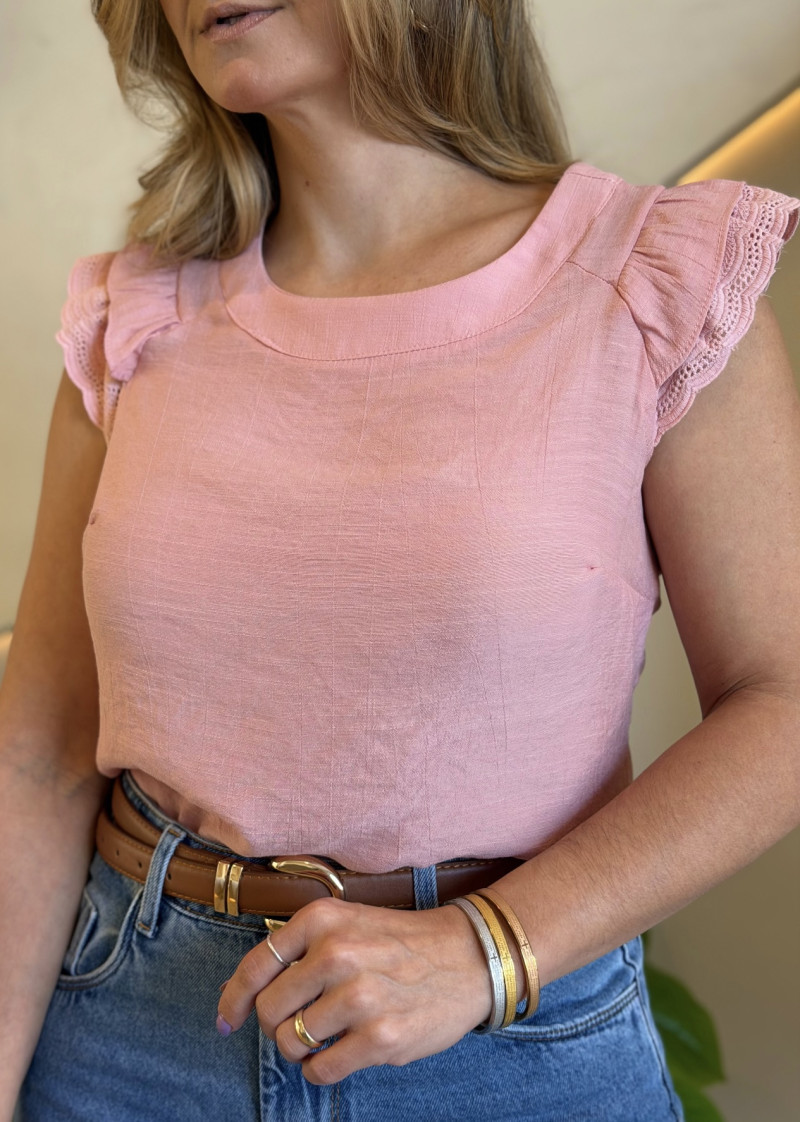Blusa Detalhe Renda Liz