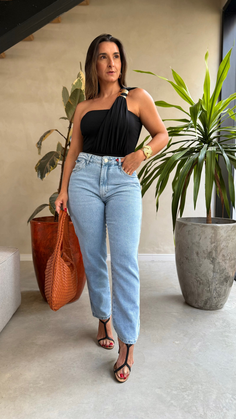 Calça Jeans Mom Duda