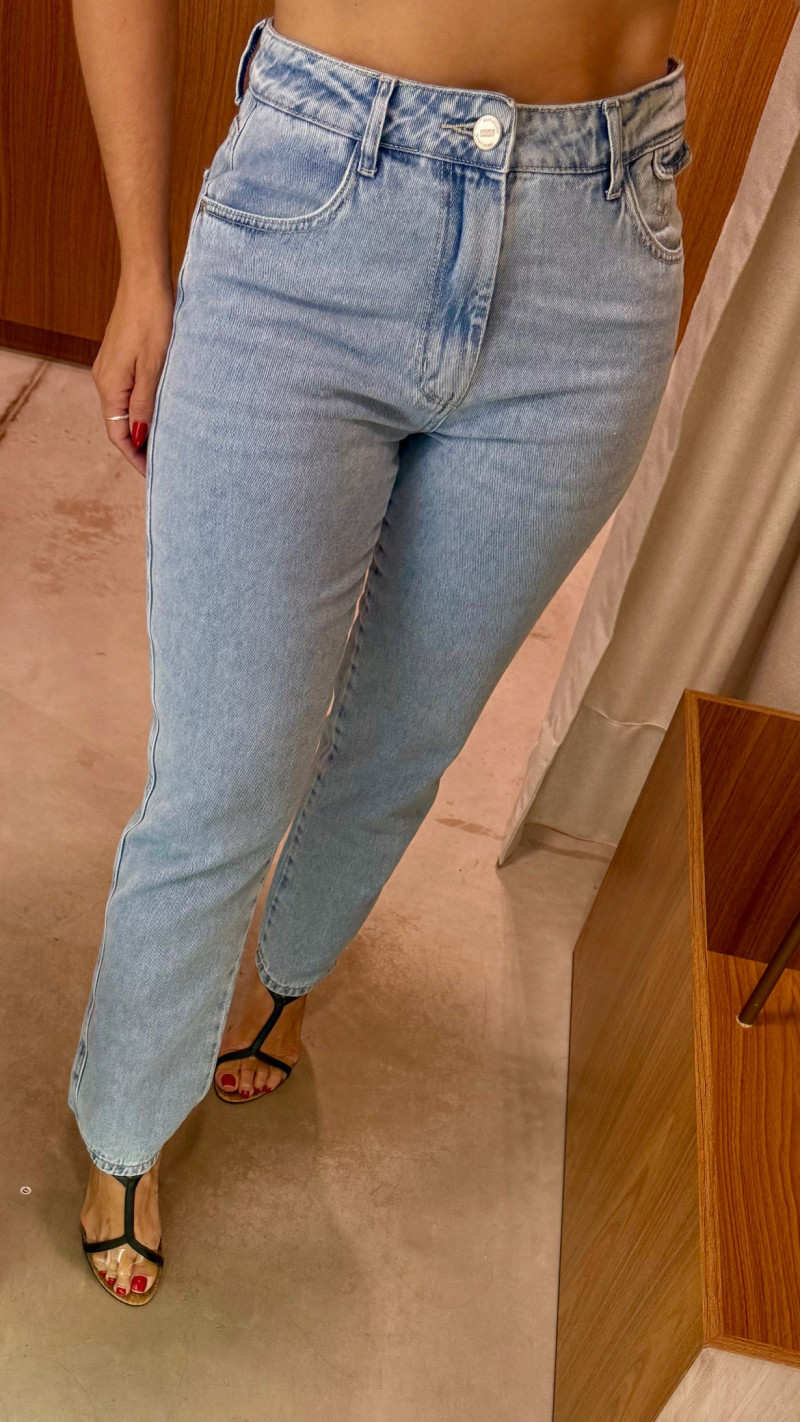 Calça Jeans Mom Duda