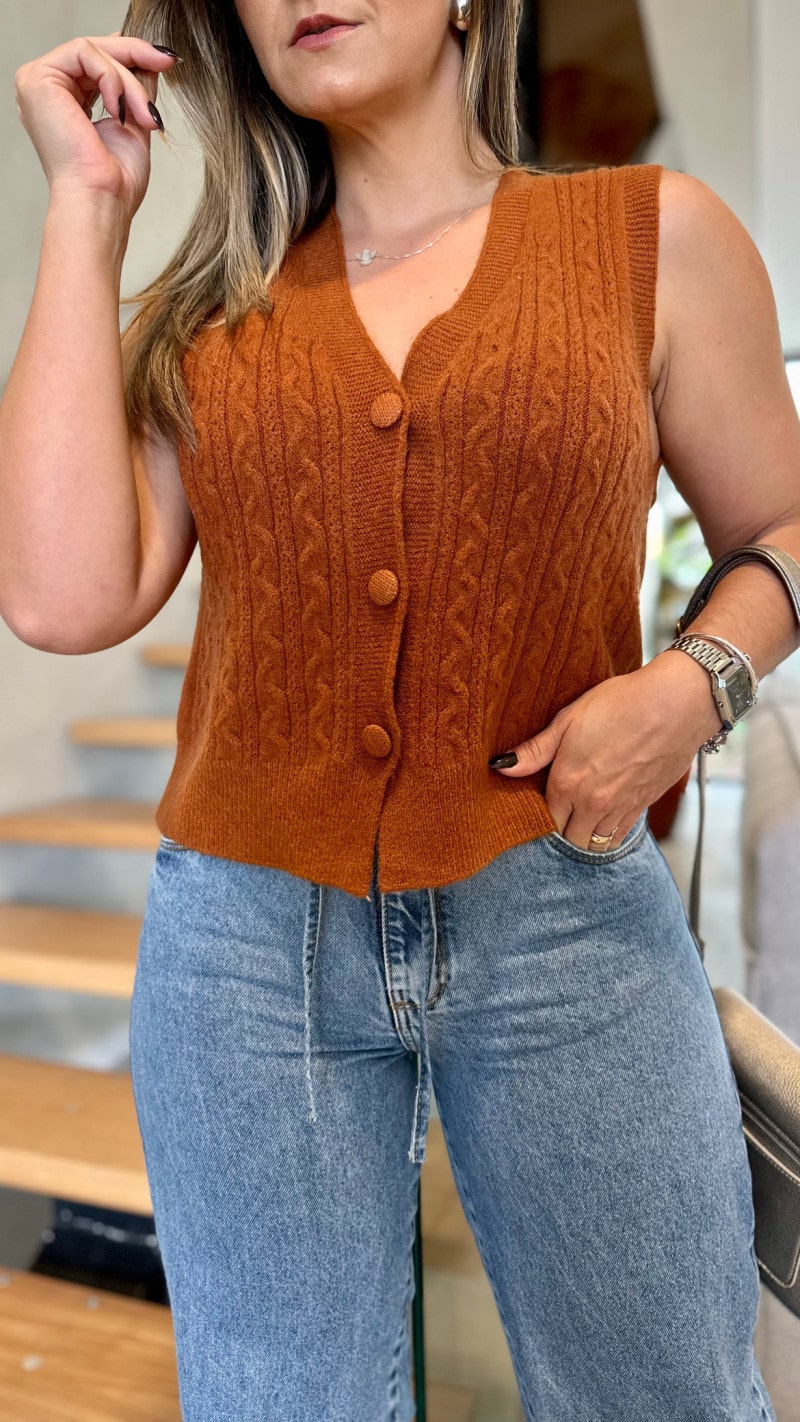 Colete Tricot Patricia