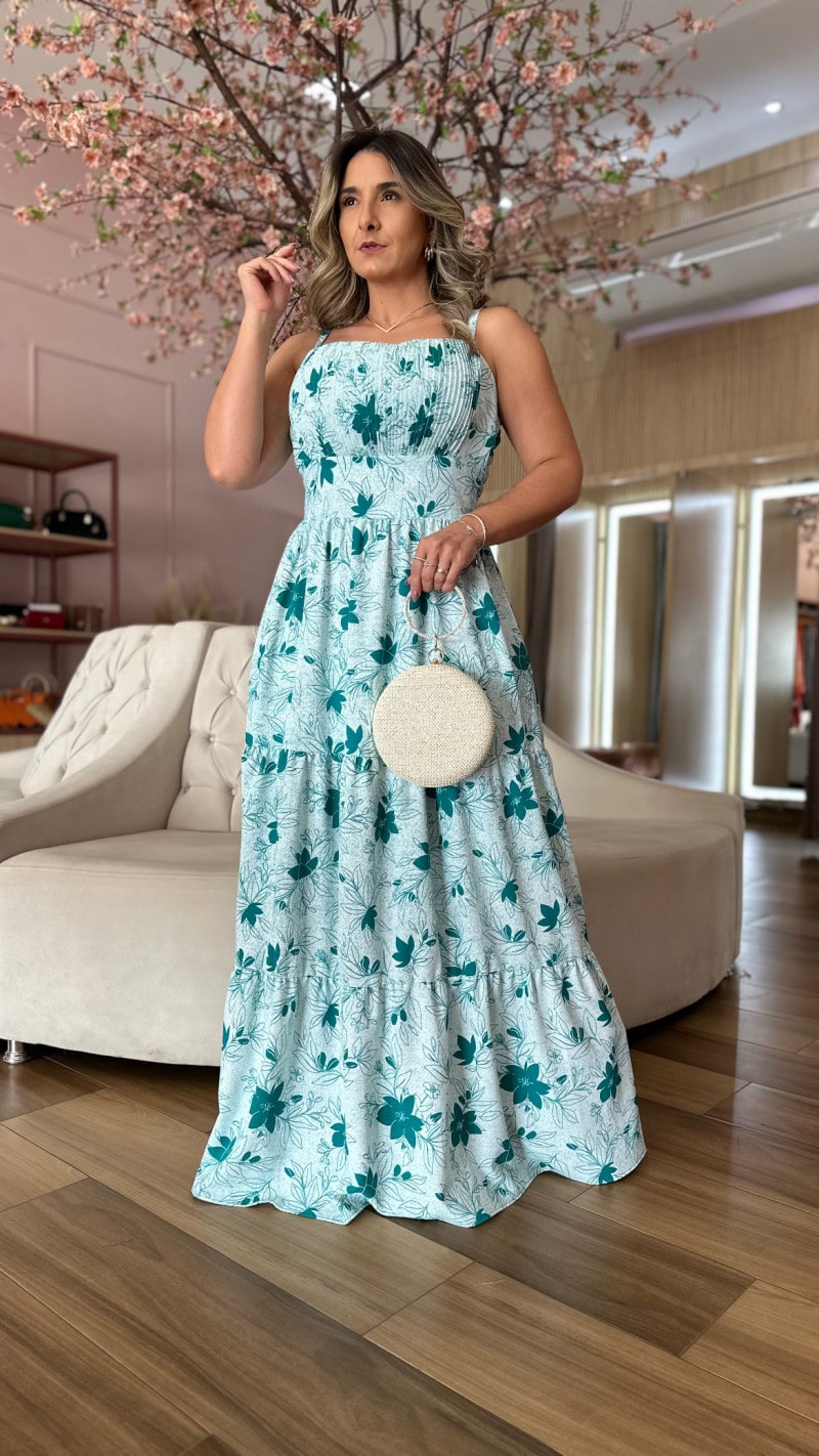 Vestido Longo Alcinha Anélia 