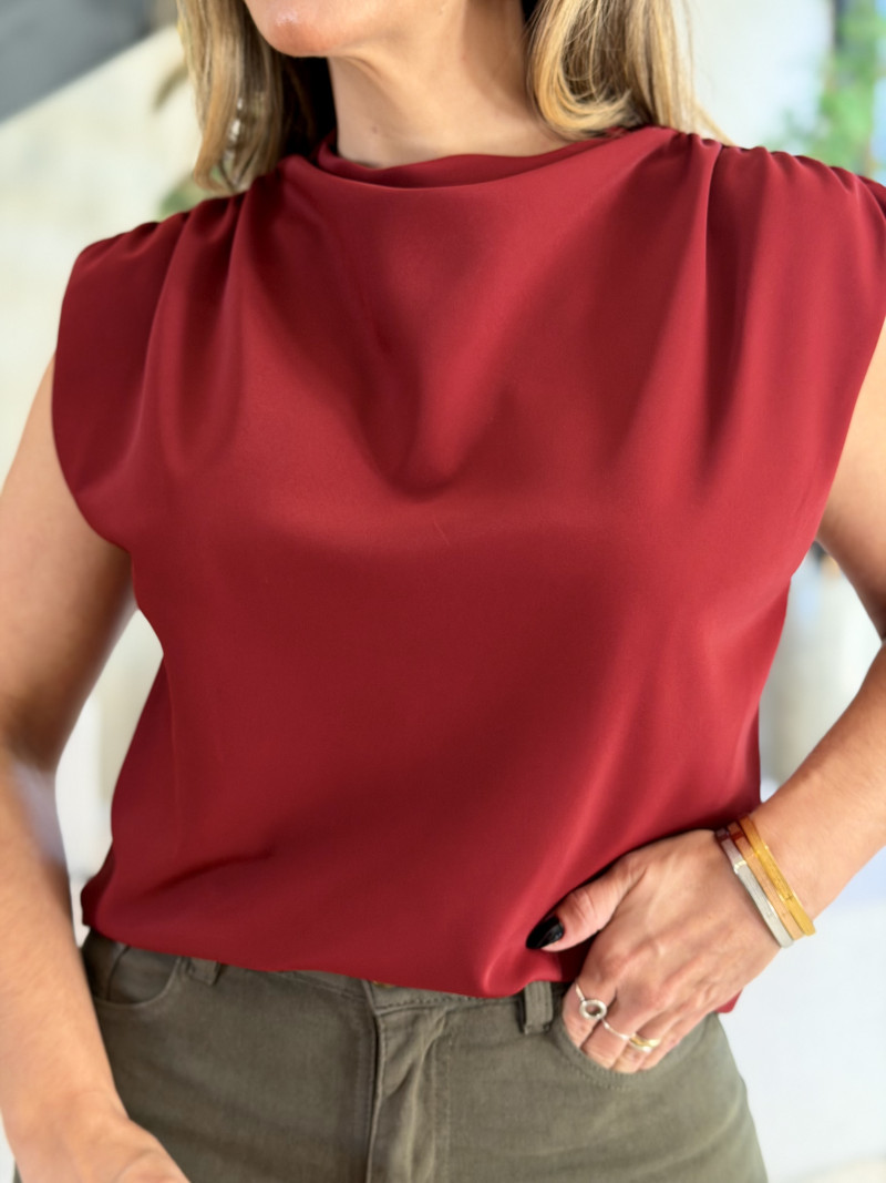 Blusa Crepe Valesca
