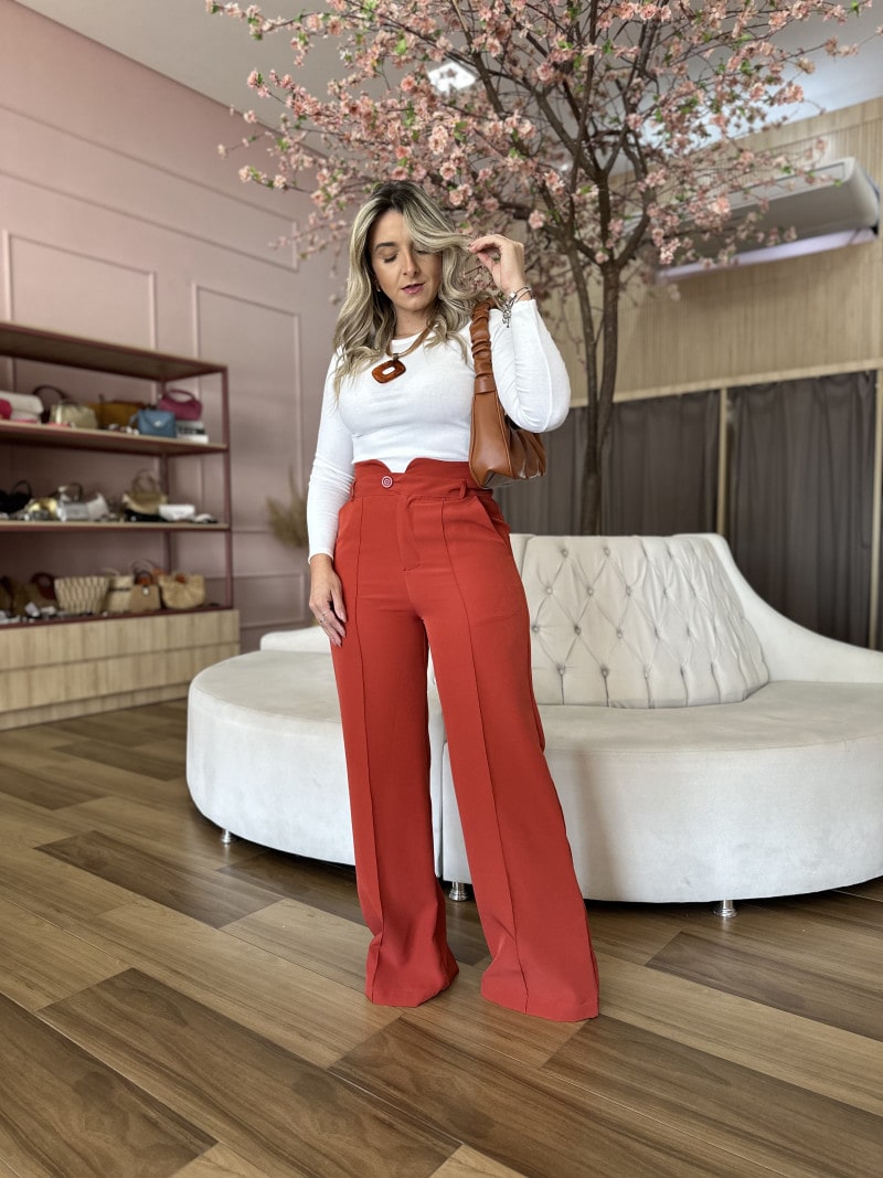 Calça Pantalona Isabela