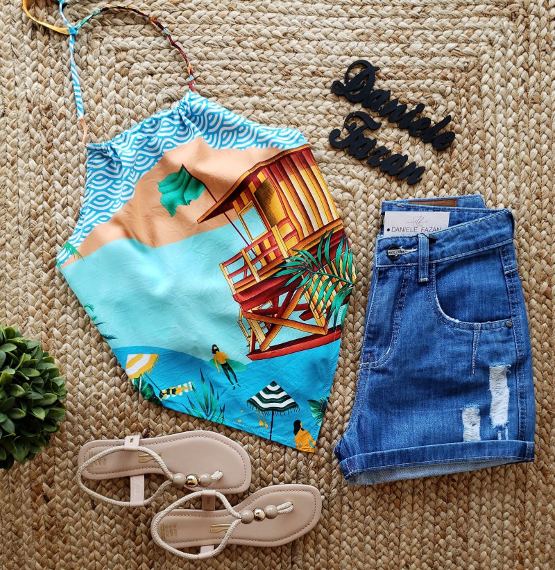 Blusa Lenço