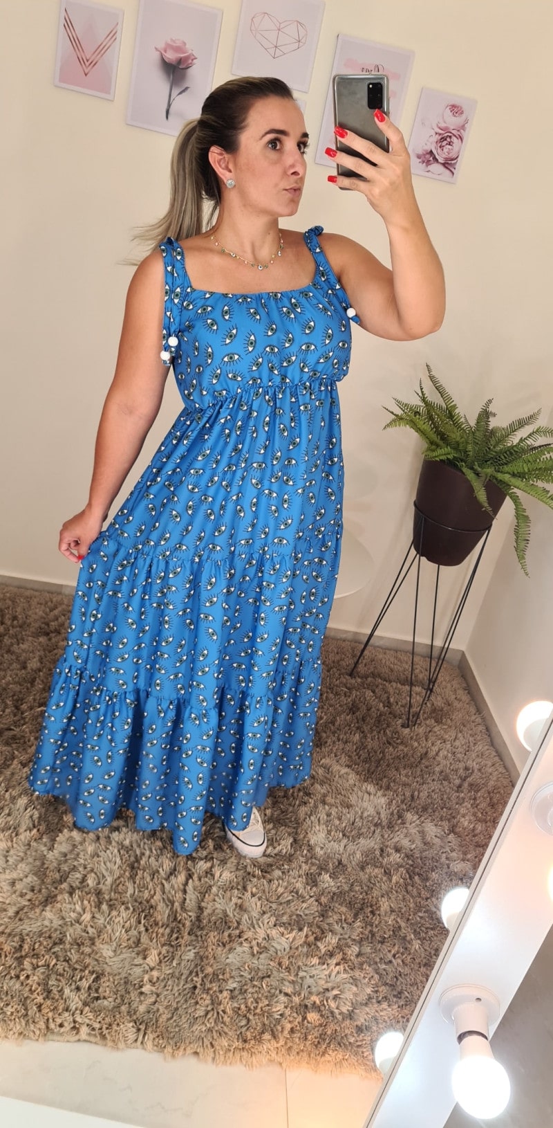 Vestido Olho Grego