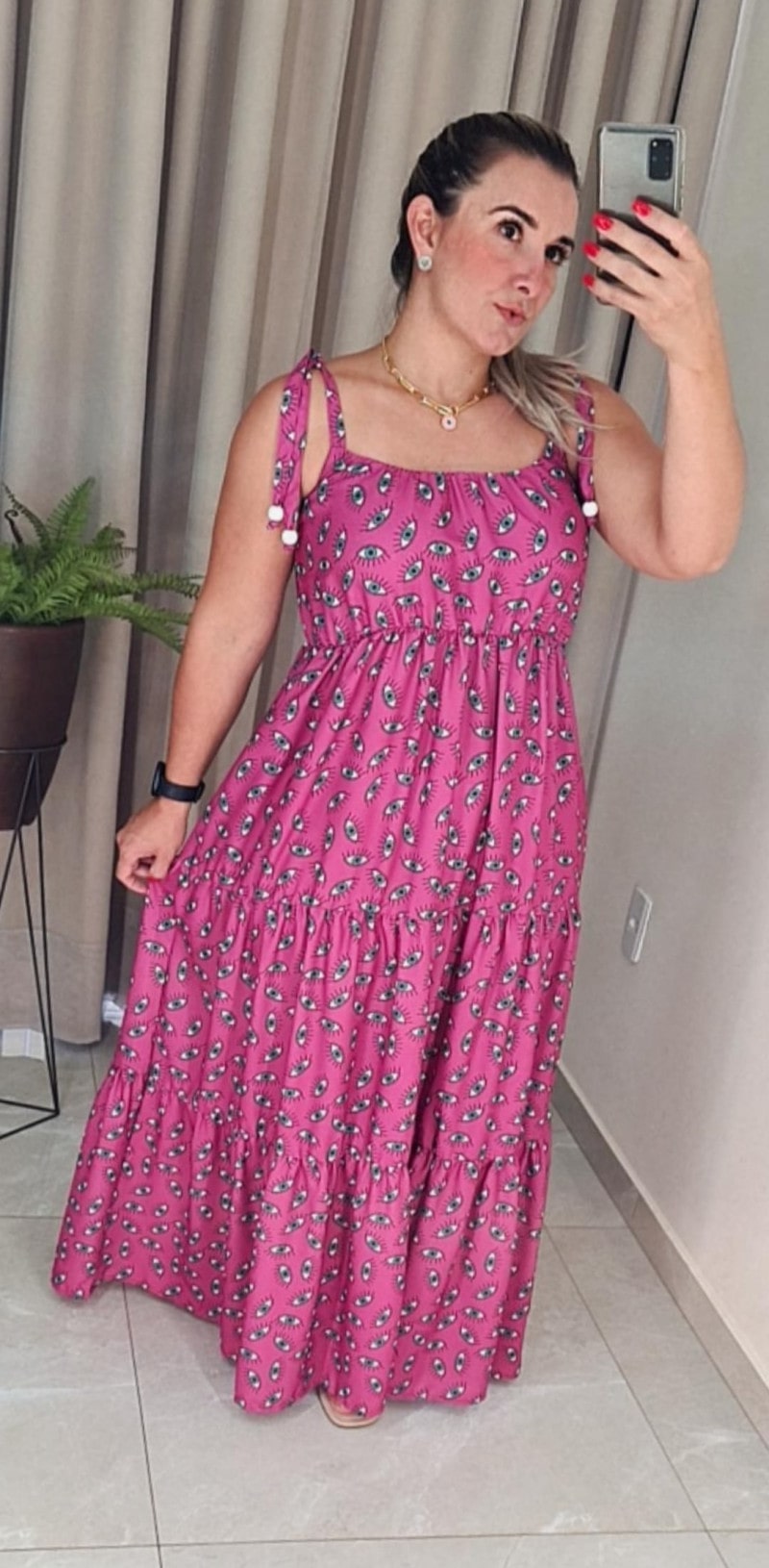 Vestido Olho Grego