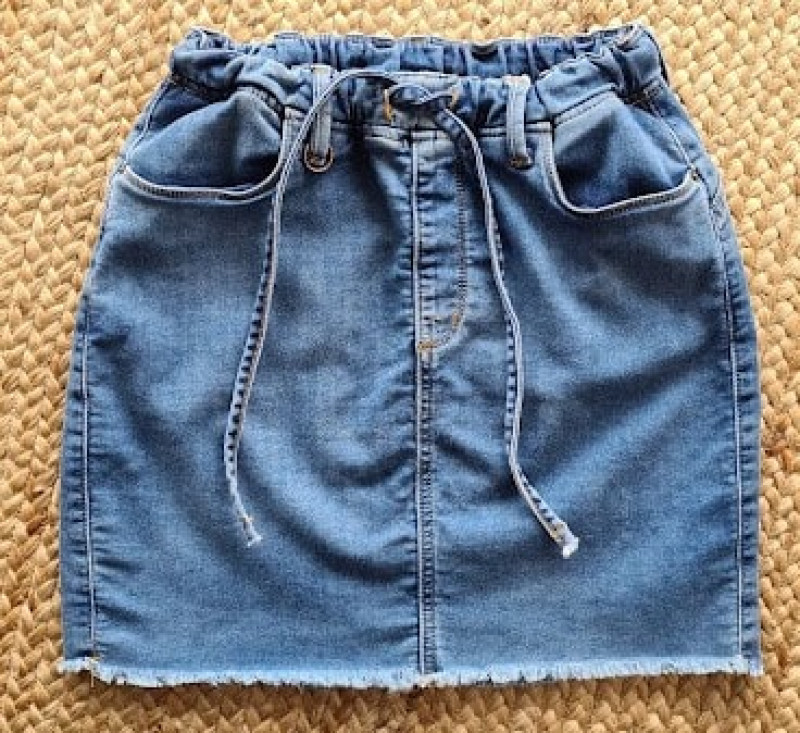 Saia shop jeans bebela